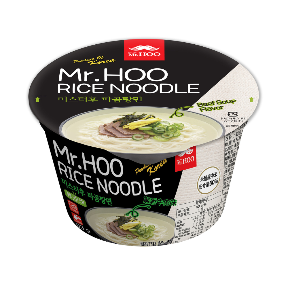 Mr.HOO米麵線碗裝(蔥香牛肉味), , large