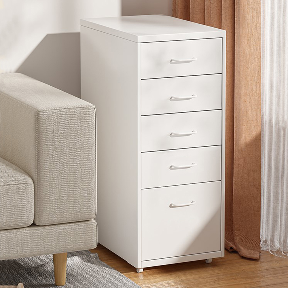 《C&B》新鋼鐵斯特附輪五抽屜櫃文件櫃/檔案櫃/公文櫃, , large