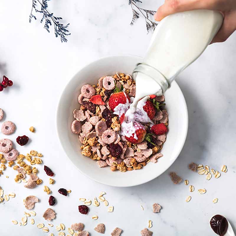 【米森 vilson】草莓莓果脆麥片 (350g/盒), , large