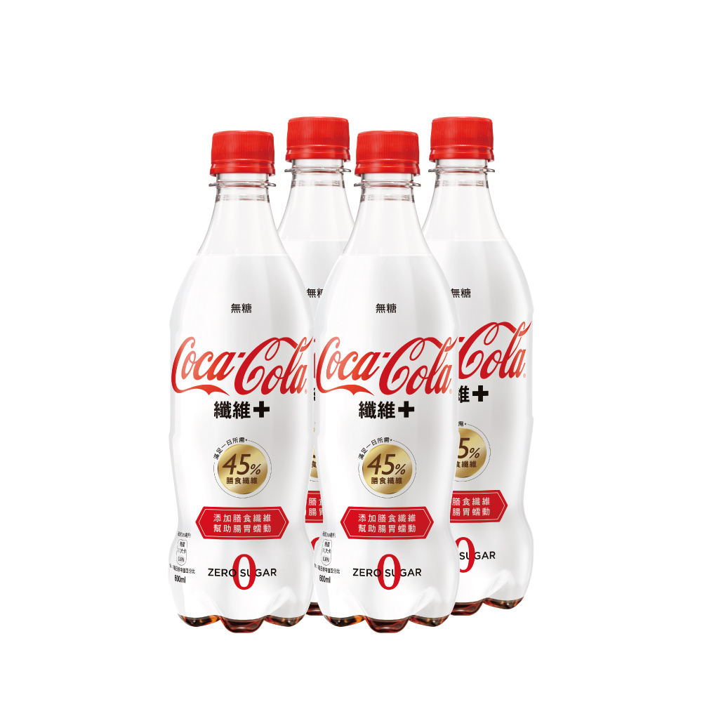 Coca-Cola Fiber+ Pet 600ml, , large