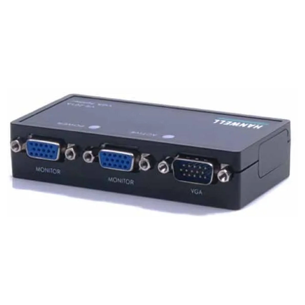 昌運監視器 HANWELL VS-201A 影音訊號分配器 最遠可達65公尺 VGA1入2出 (以新款VS12出貨), , large