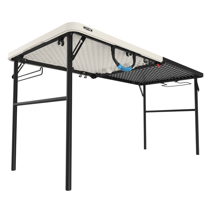 Lifetime 5Ft. Fold-In-Half Camping Table, , large