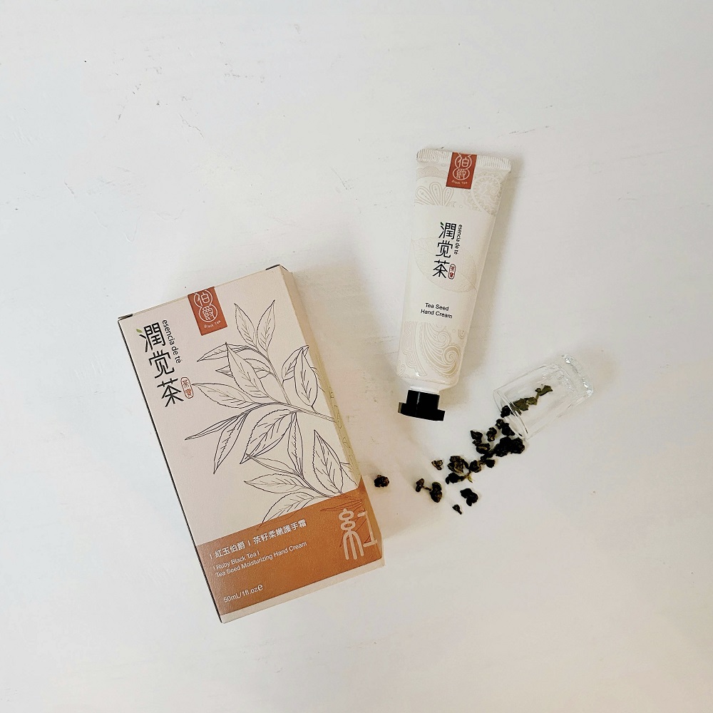 [茶寶]潤覺茶 紅玉伯爵茶籽柔嫩護手霜 50ml, , large