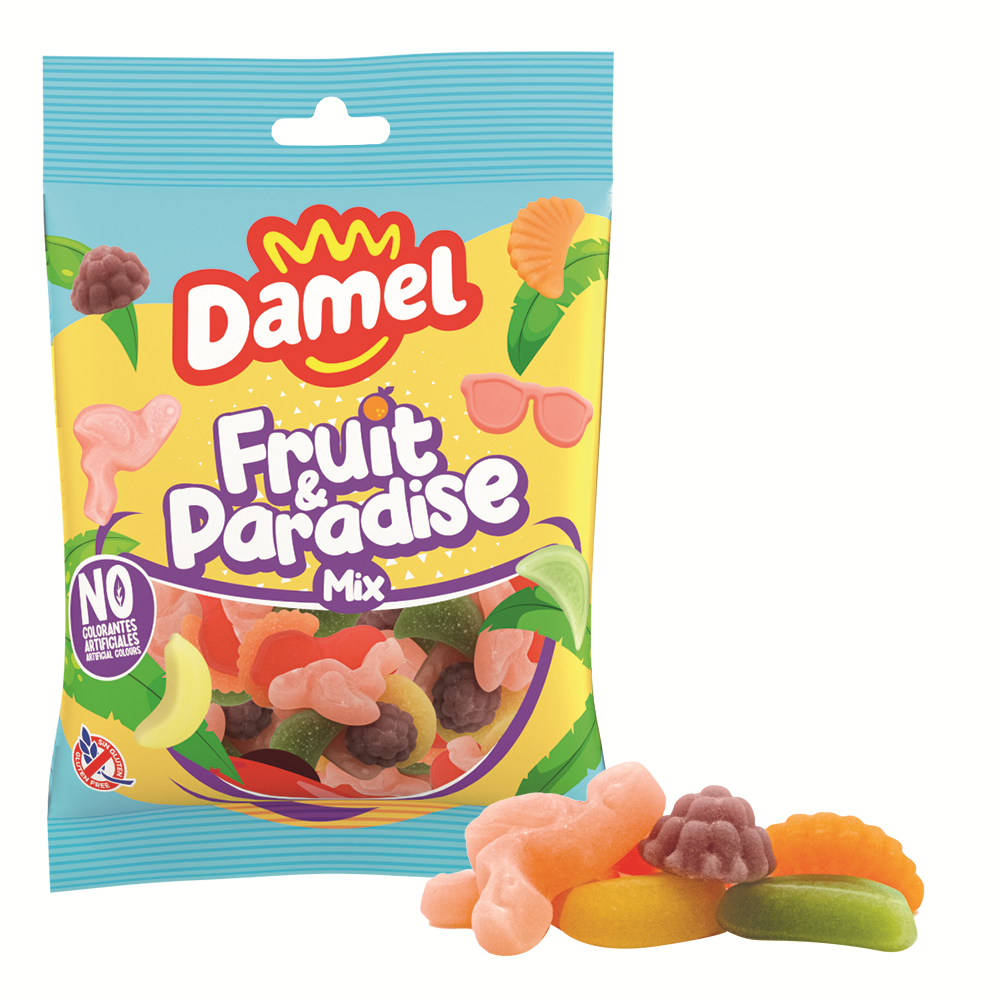 Damel Mix Fruit Flavor Gummy, , large