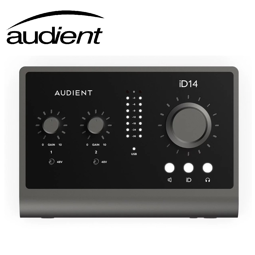 Audient ID14 MKII 10in/6out USB 錄音介面【敦煌樂器】, , large