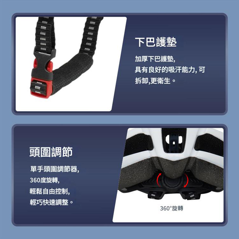 頂級空力單車安全帽-黑色, , large