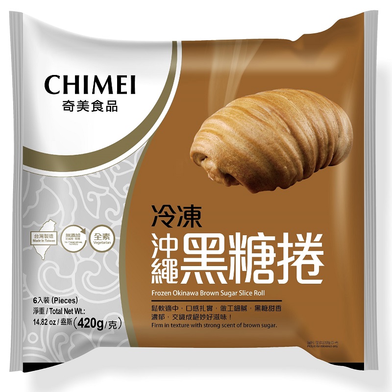 奇美沖繩黑糖捲(全素), , large