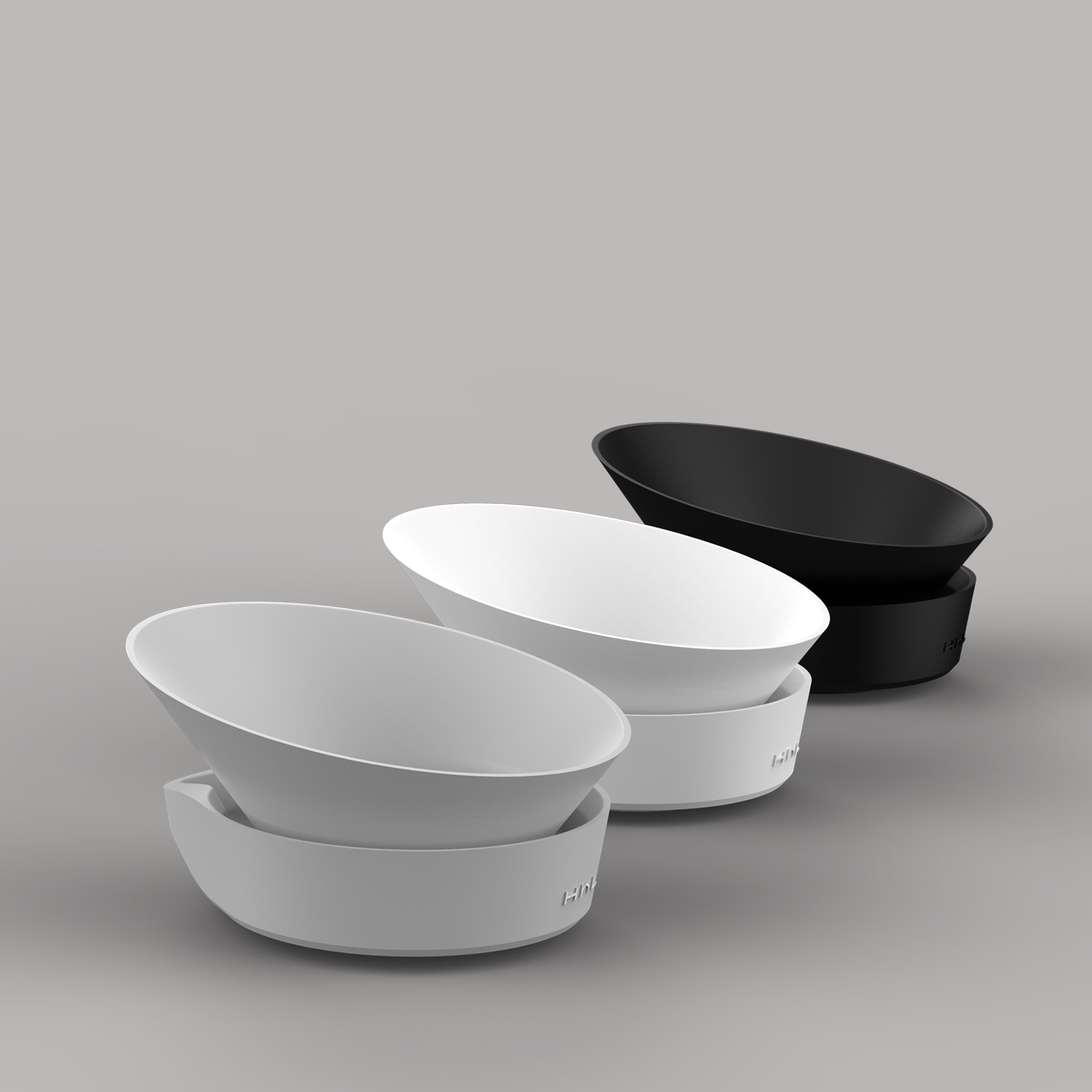 [HhL] MASTER BOWL | Ant-Proof Pet Bowl / One Bowl (Gray), , large