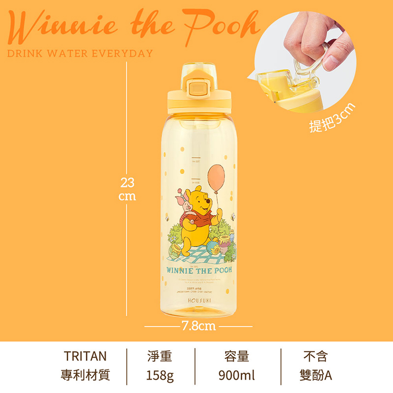 ONE TOUCH TRITAN WATER BOTTLE, , large