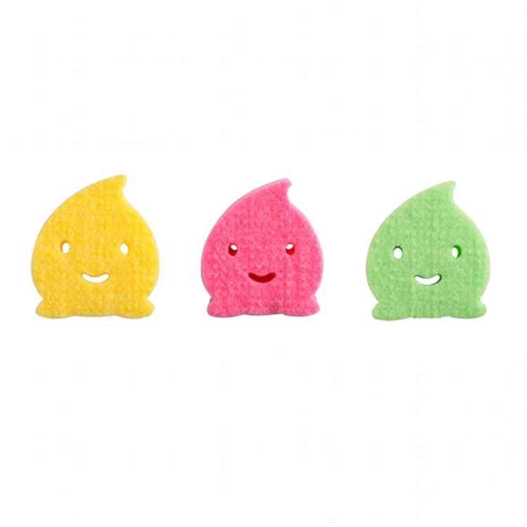 3-pack of styling sponge brushes - Water Drop, , large