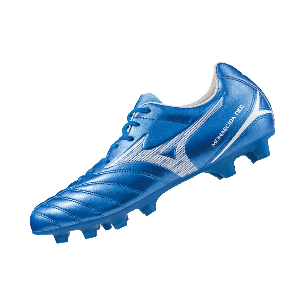 MIZUNO MONARCIDA NEO III SELECT 超寬楦 足球鞋 藍白 P1GA242527 【樂買網】, , large