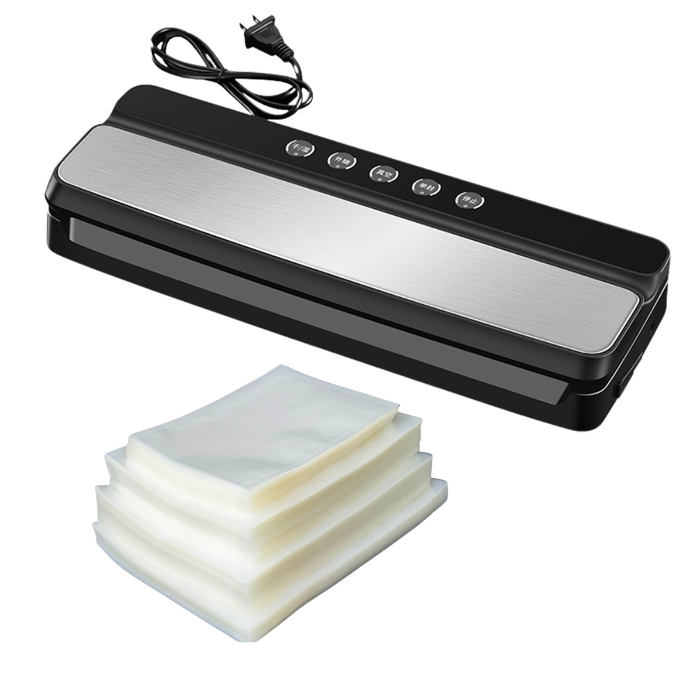 Powerful vacuum sealer V600 + suction hose + 20x30 vacuum bags (50 bags total), , large