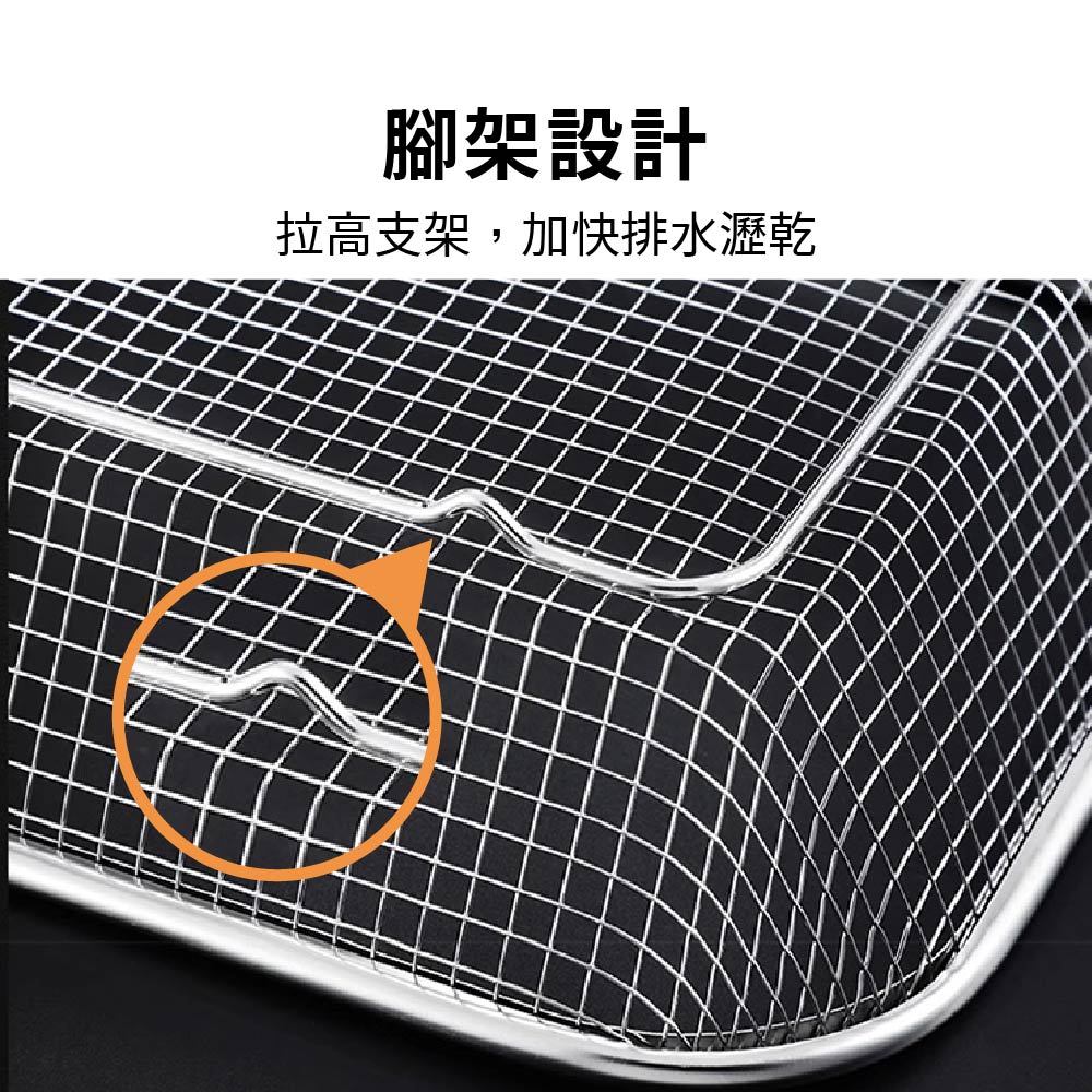 瀝水網孔 不鏽鋼餐具籃 筷籃 網格筷籠 烘碗機籃【Ho覓好物】餐具收納 筷盒 瀝水籃 筷子籃 餐具瀝水 YDX731, , large