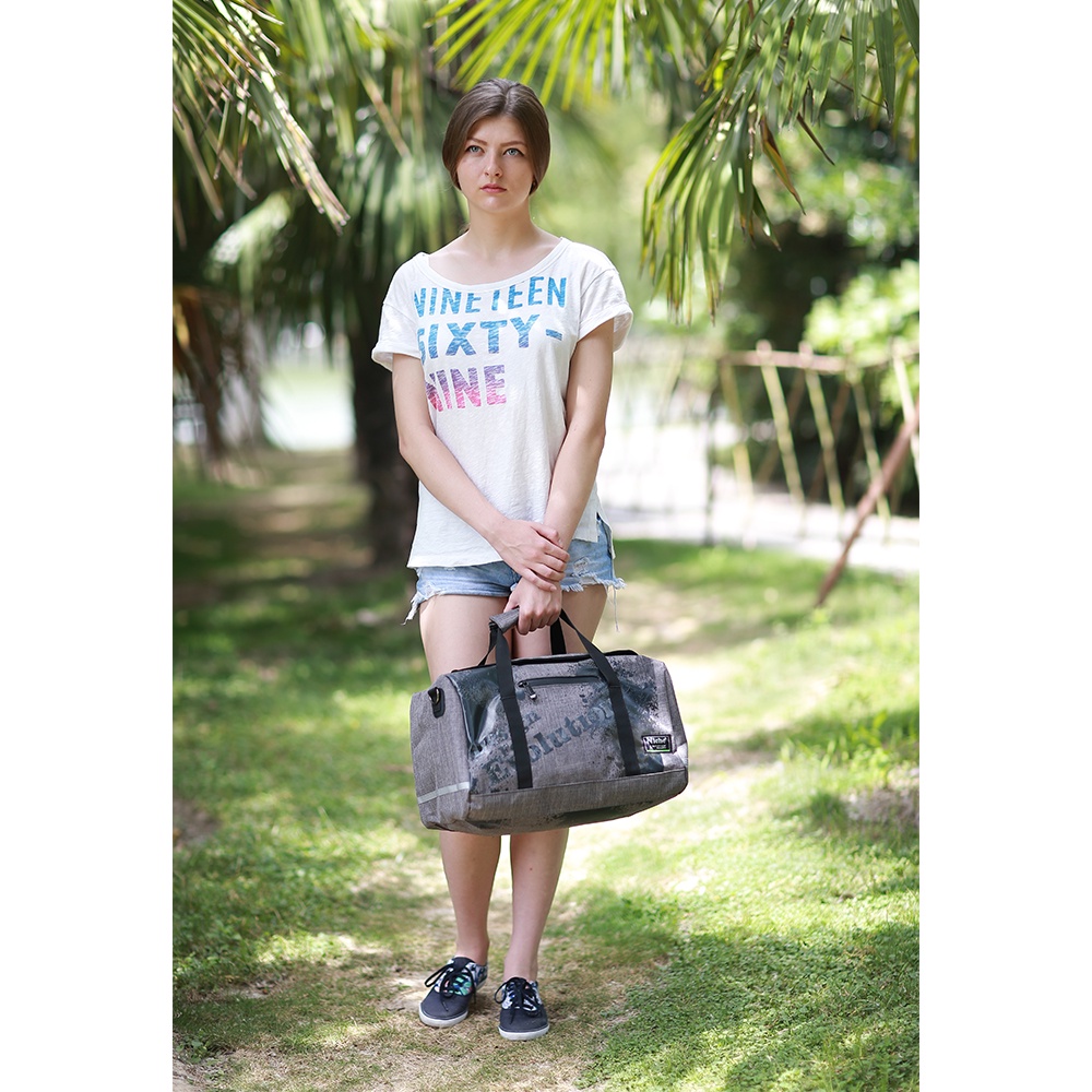 【Niche 樂奇】都會運動旅行袋 圓筒大容量健身包 (20L) N-5215, , large