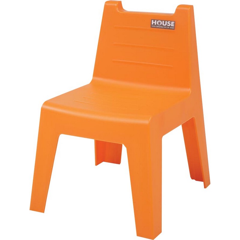 學童椅, 橘色, large