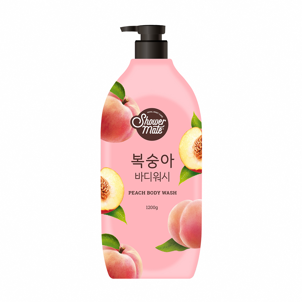 [韓麗國際]SHOWER MATE微風如沐果香沐浴乳1200g(棉花籽/蔓越莓/香甜柚/甜蜜桃/沁萊姆), , large