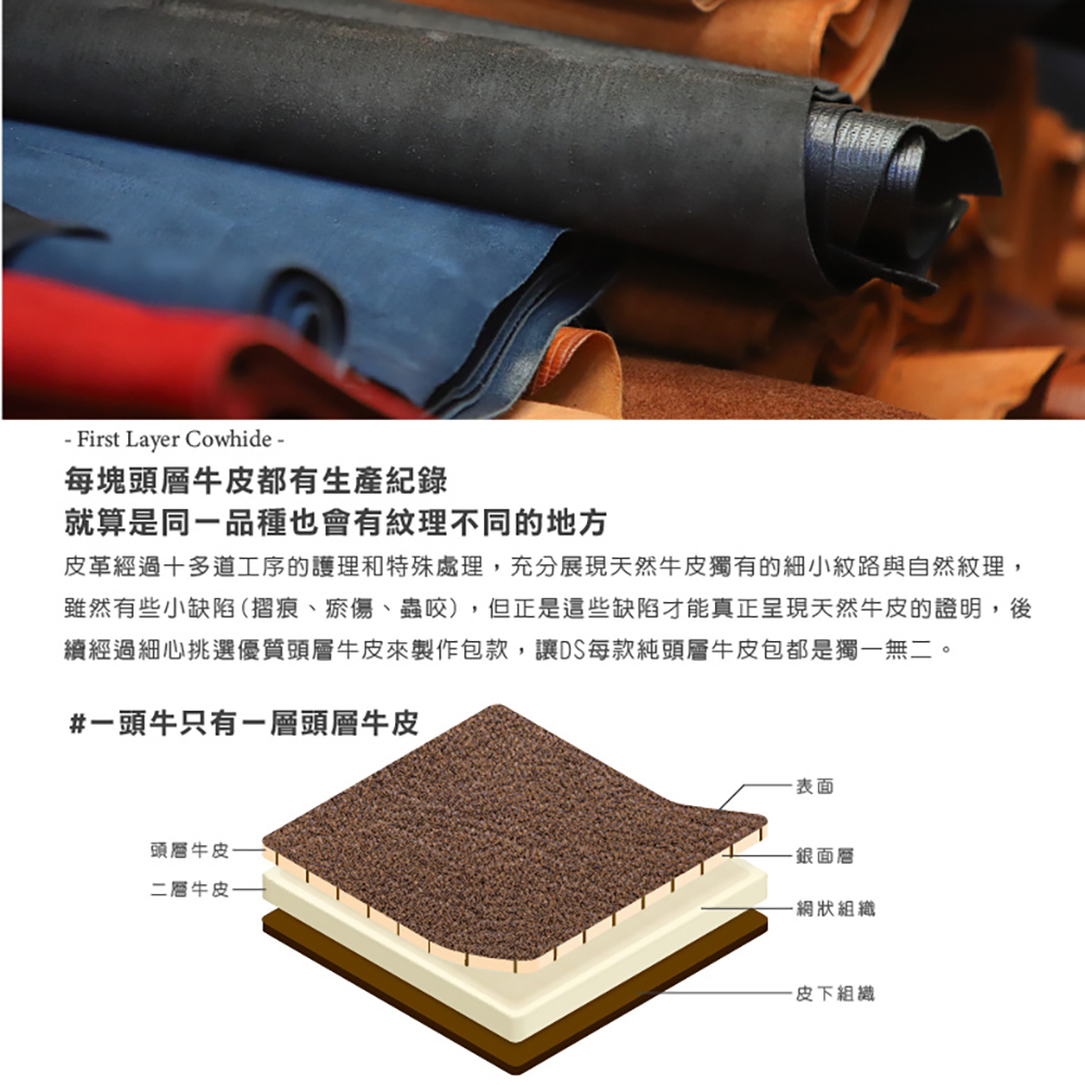 【Del Sur】阿根廷頭層牛皮純手工植鞣天然皮革電腦包-15.4橫式-菸草棕, , large