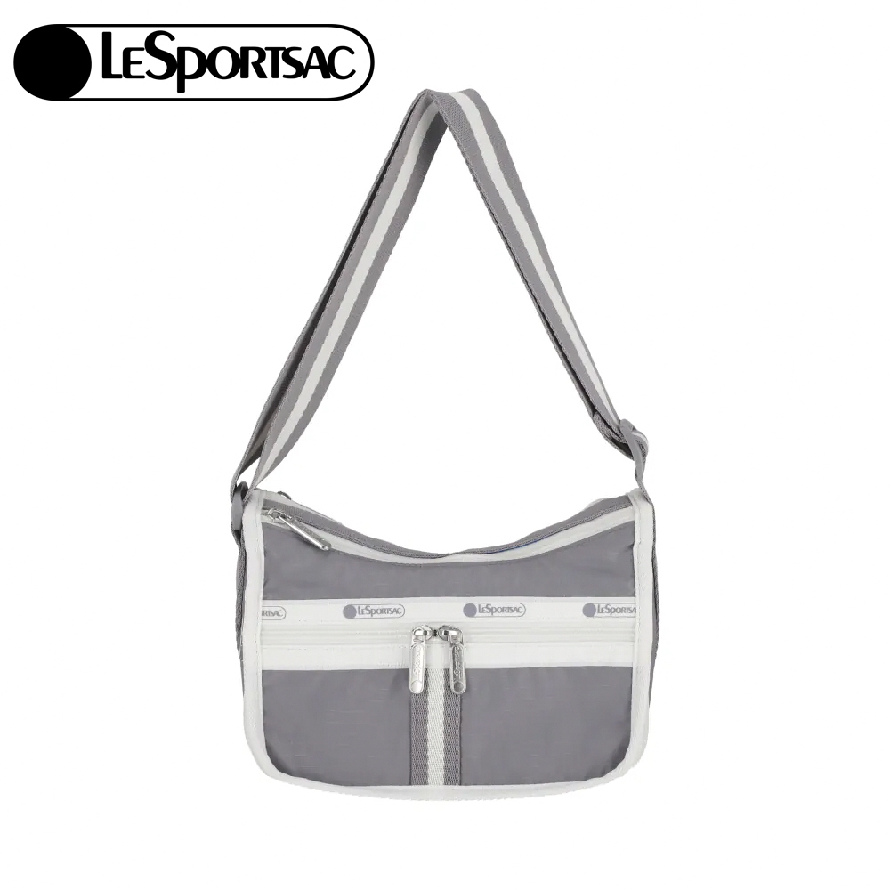 |快速出貨|Lesportsac Small Everyday Bag 小型斜背包 送禮推薦-滾邊寧靜灰, , large
