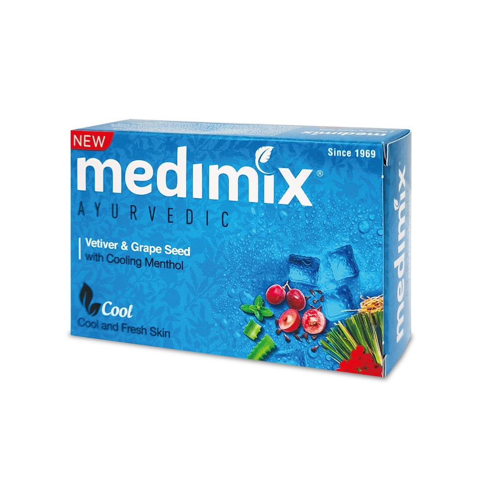 印度Medimix沁涼皂岩蘭草葡萄籽, , large