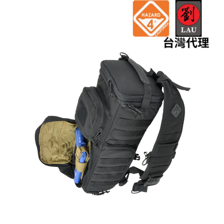 [劉氏國際]HAZARD 4 EVC-PRC-BLK 戶外生存遊戲 組合式單斜肩攝影背包(黑色), , large
