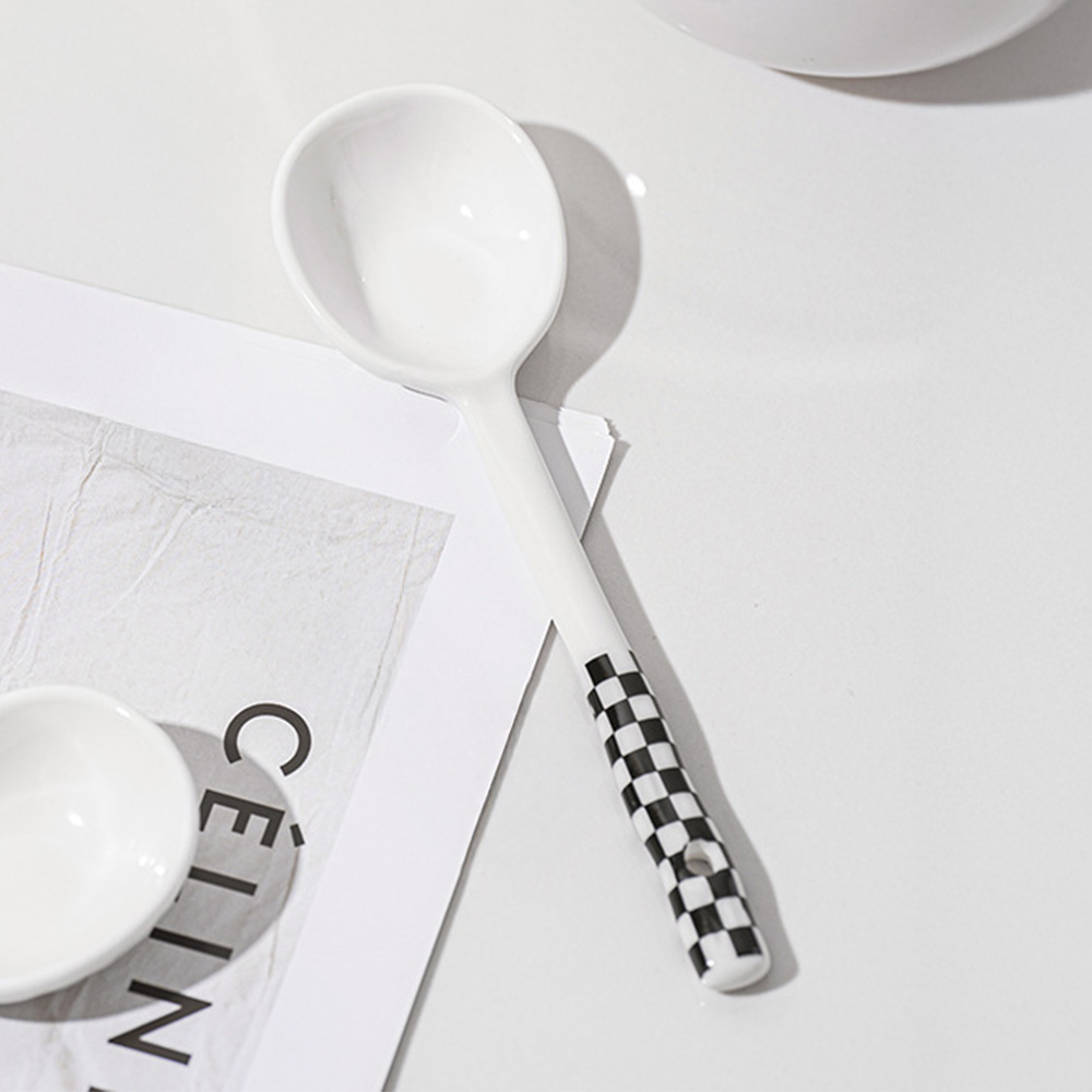 Ceramic spoon, , large