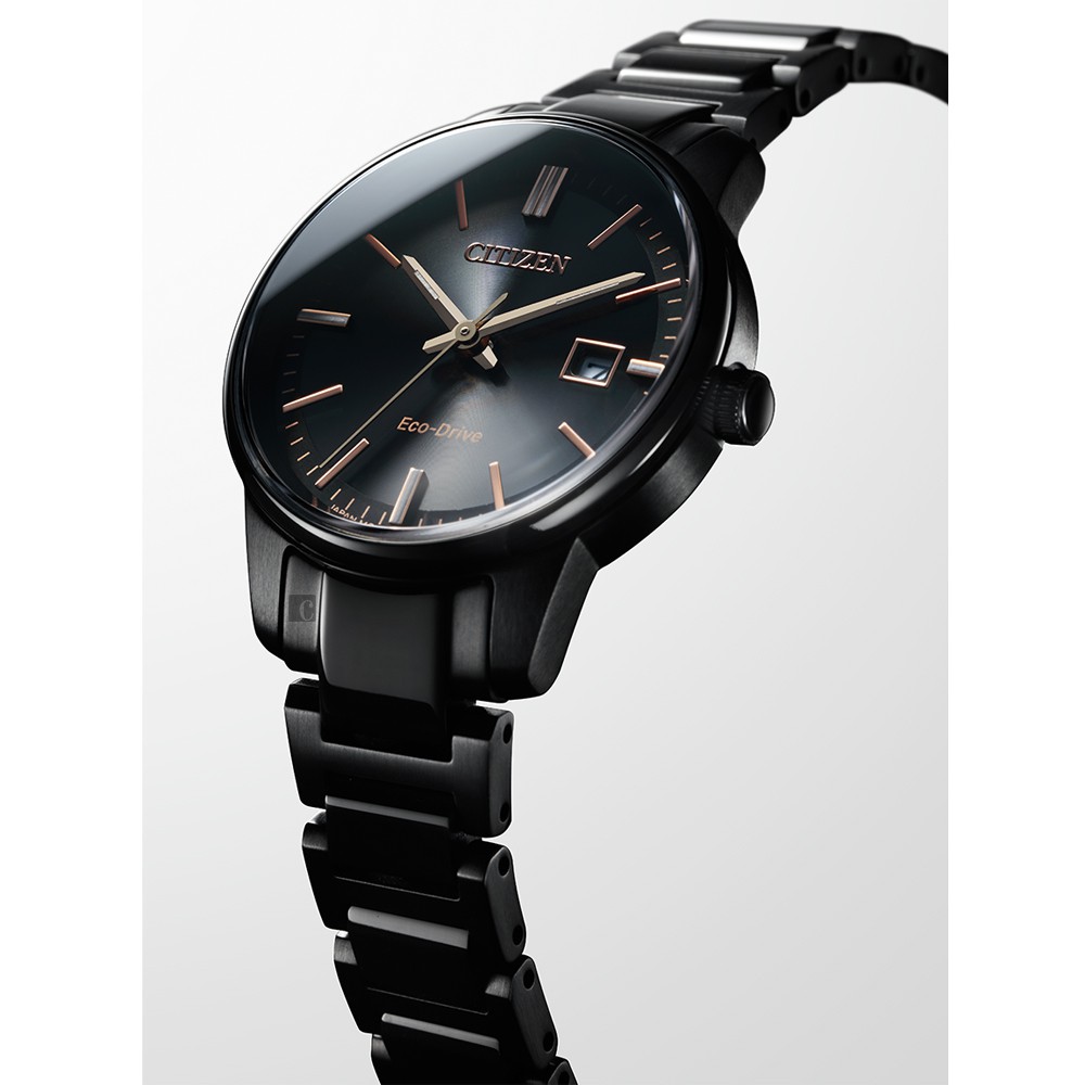 CITIZEN 星辰  光動能城市女錶 EW2597-86E, , large