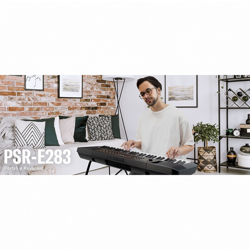 YAMAHA PSR-E283 61鍵 電子琴【敦煌樂器】, , large