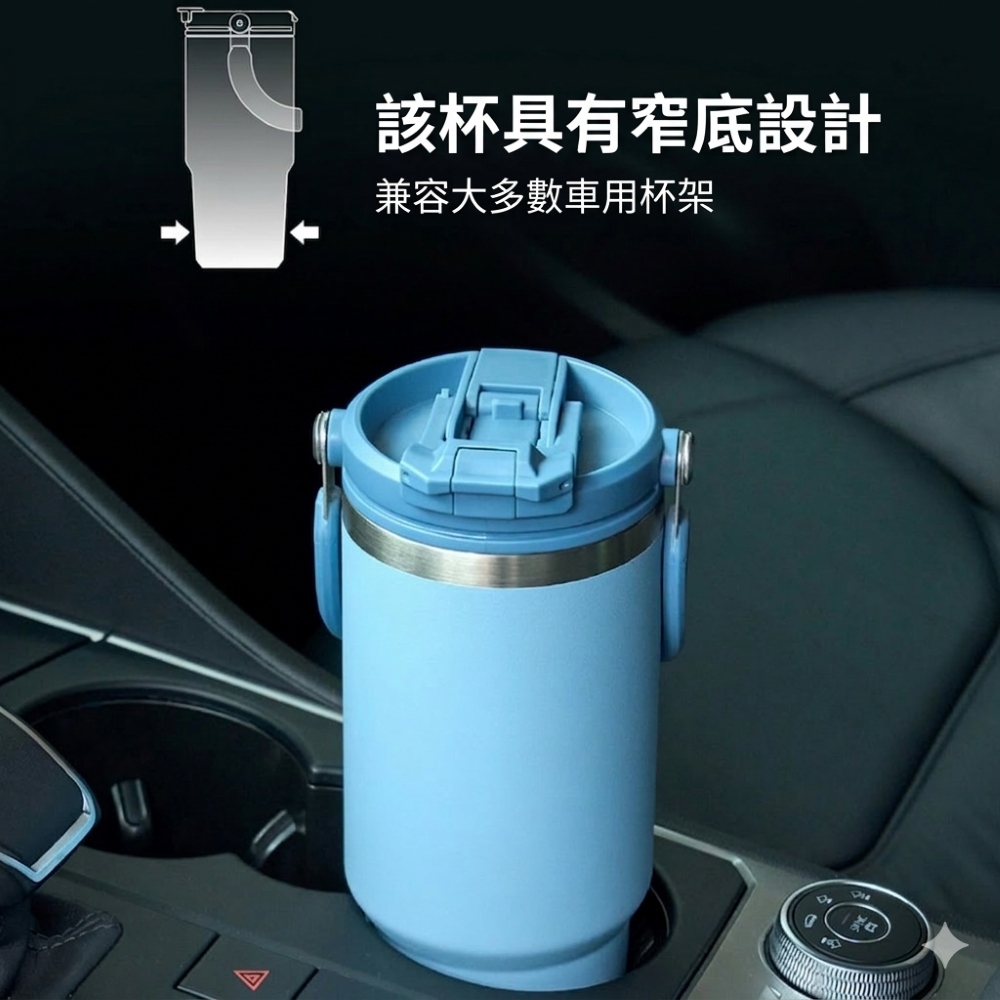 【H&R安室家】TYESO泰碩 304不鏽鋼雙飲保溫杯1200ml(H77), , large