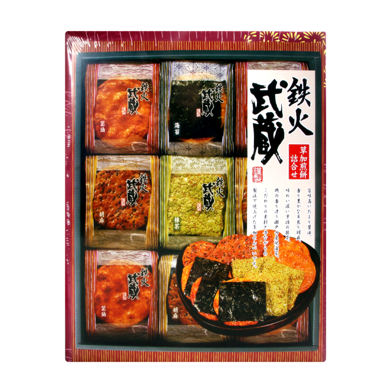 HONDA鐵火武藏米果禮盒, , large