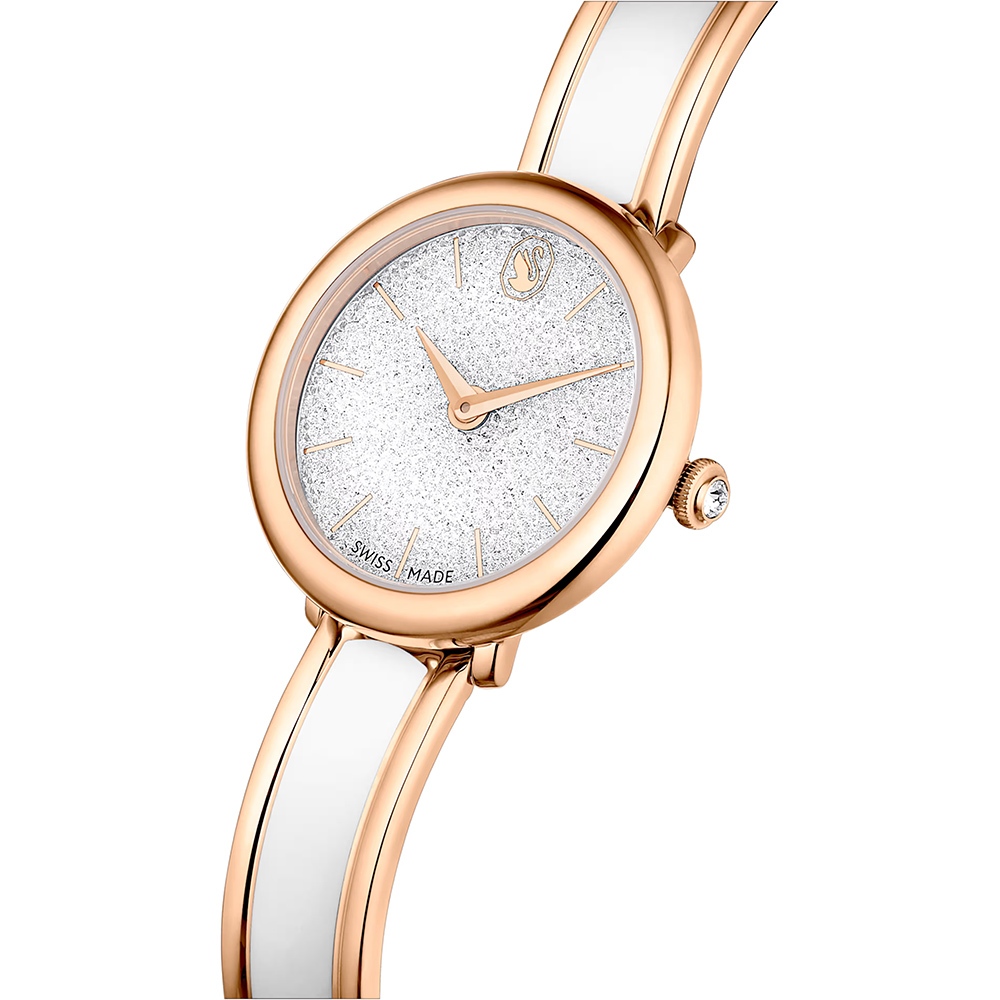 SWAROVSKI 施華洛世奇 Crystalline Bangle 璀璨水晶手鐲女錶 手錶-32mm 5689324, , large