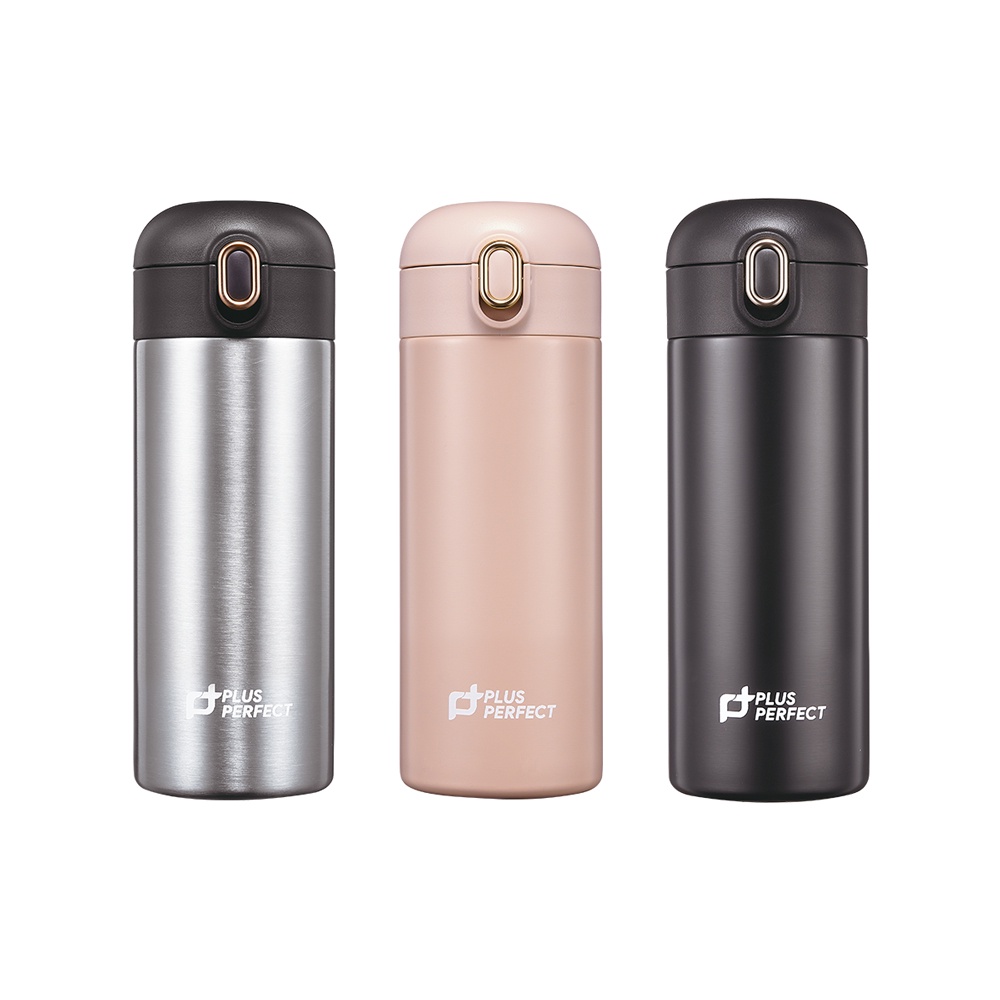 PERFECT 理想牌 鈦品味彈蓋真空保溫杯 350cc隨機顏色送贈品-Leidea樂德兒, , large