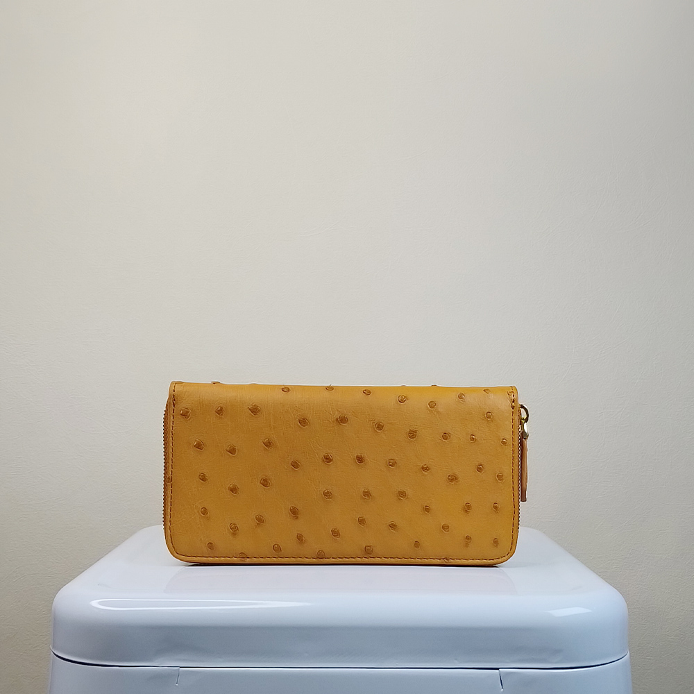 【M2nd】 Ostrich  Zip-around Wallet, , large