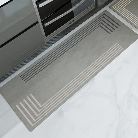 廚房專用珪藻土軟地墊 【括號45*180】 吸水快乾 方便收納 防滑底部 快速吸水 珪藻土地墊  廚房 地墊 軟地墊, , large