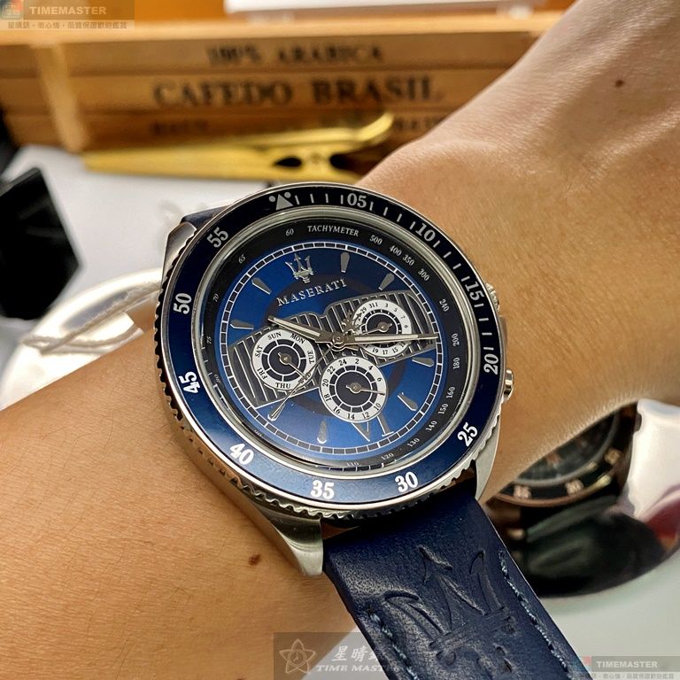 [TIMEMASTER] MASERATI watch, 46mm, R8851101002, , large