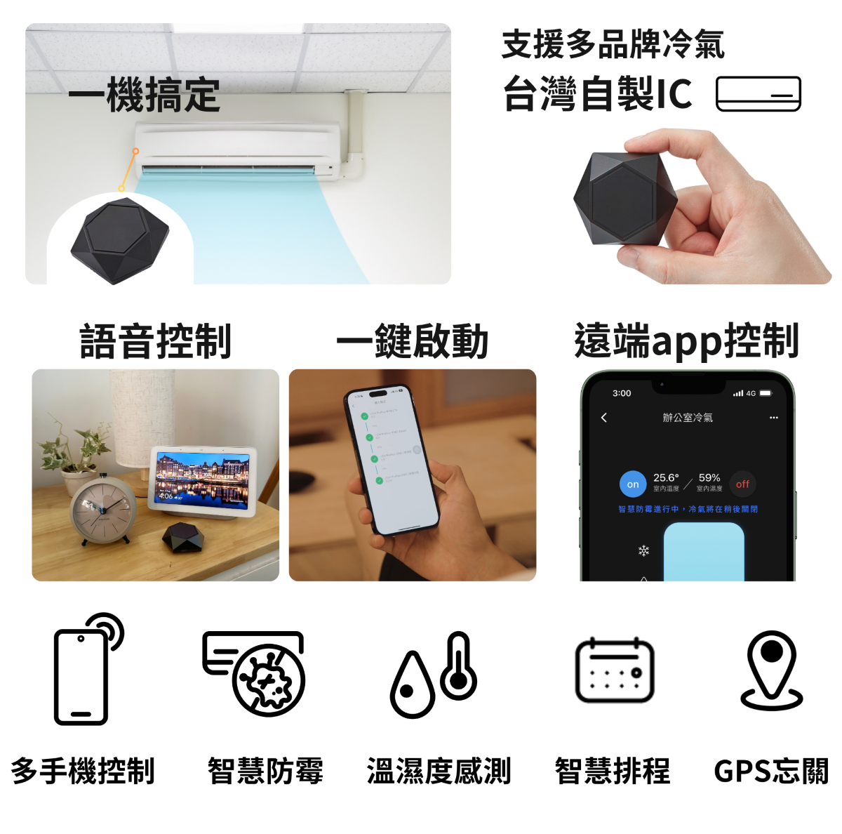 【AIFA艾法科技】AIFA Smart i-Ctrl AC Plus 冷氣wifi遙控器 手機app遙控 空調 冷氣 智能遙控, , large