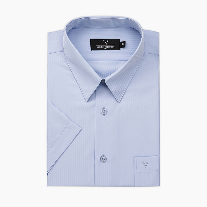 Mens Plain Smart Shirts-(S), , large