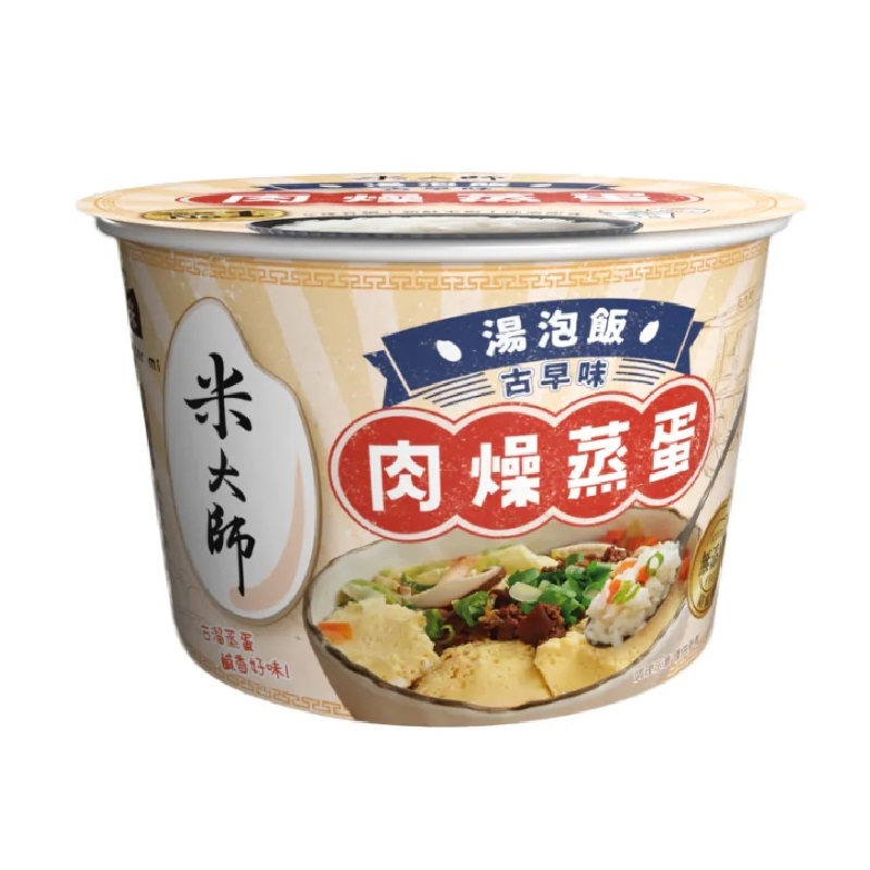 米大師-湯泡飯 肉燥蒸蛋165g(常溫), , large