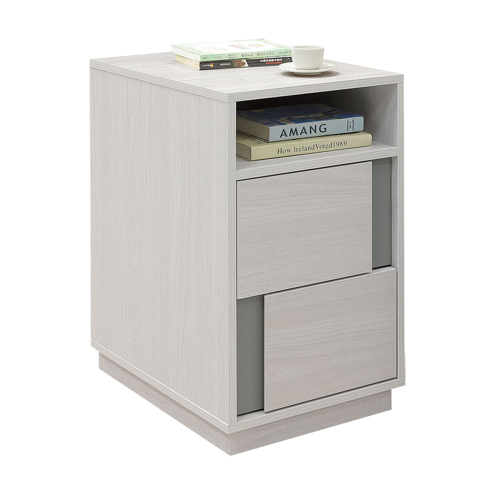 【Hampton 漢汀堡】輝瓦二抽收納櫃, , large