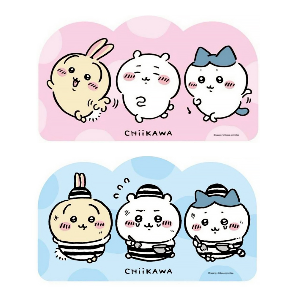 【百科良品】吉伊卡哇 Chiikawa 科技布造型吸水地墊 踏墊 浴室地墊 地墊70x40CM(正版授權)-任選, , large