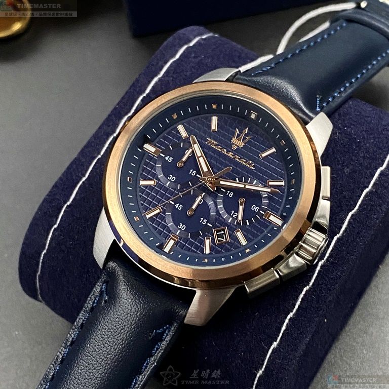 [TIMEMASTER] MASERATI watch, 44mm, R8871621015