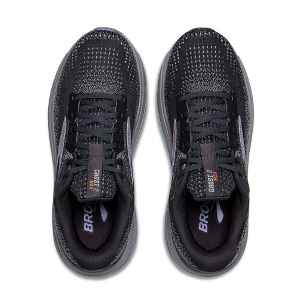 Brooks Ghost Max 2 女 慢跑鞋 運動 路跑 避震緩衝象限 穩定 舒適 灰黑 [1204201D005], , large