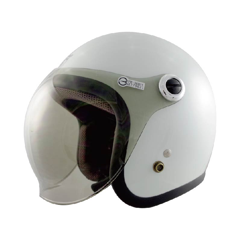 【平剛】GP-5 泡泡鏡復古帽 319 白色 L, 白色, large