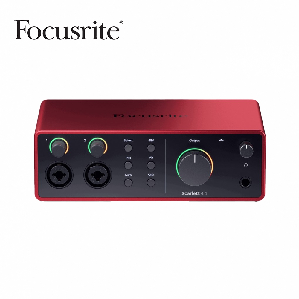 Focusrite Scarlett 4i4 錄音介面 第四代【敦煌樂器】, , large