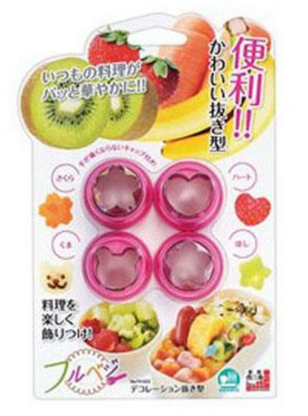 Fruit and vegetable pressing die set