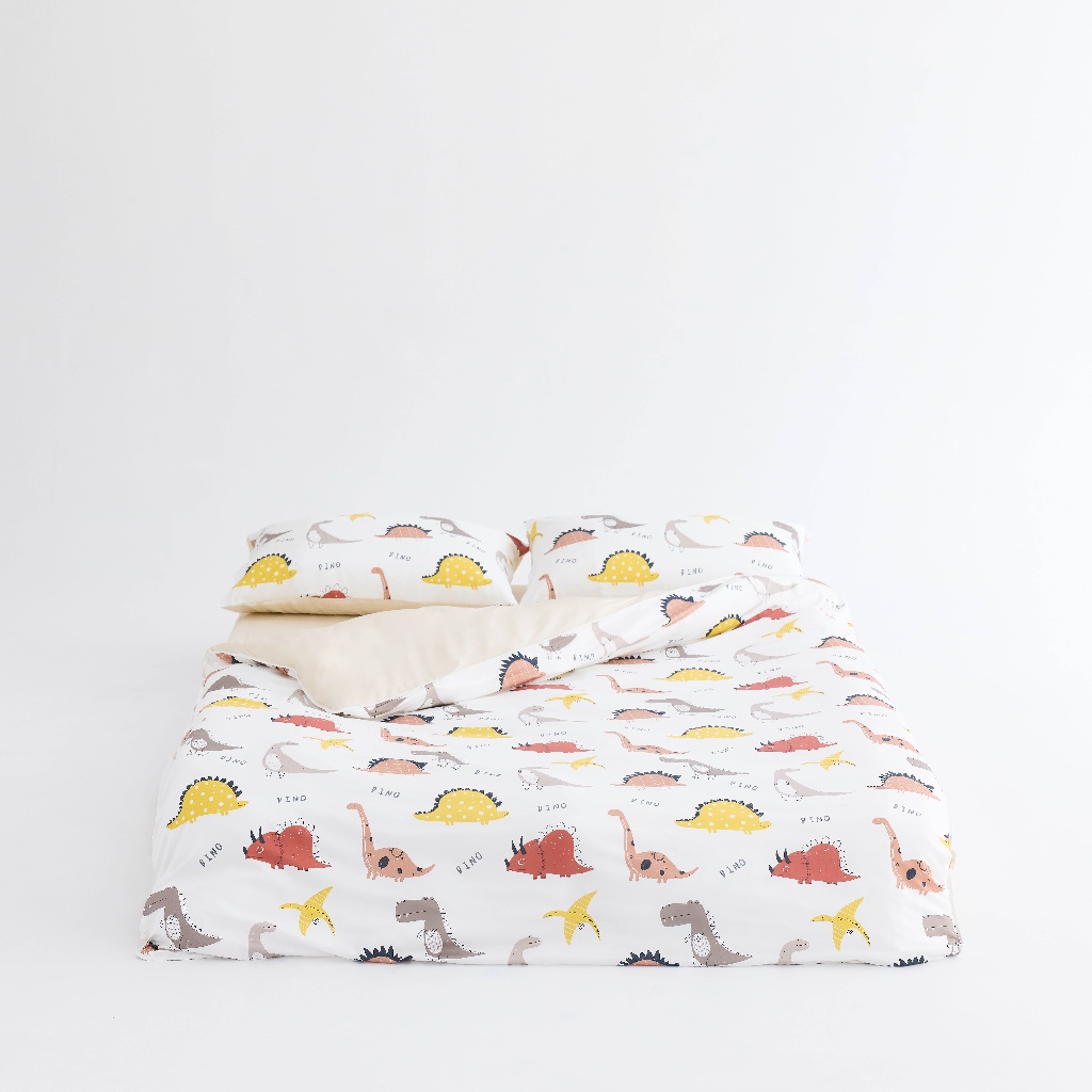 DOTDOT Lite - 『The Dino』 床包枕套組/被套/涼被/寢具組, , large