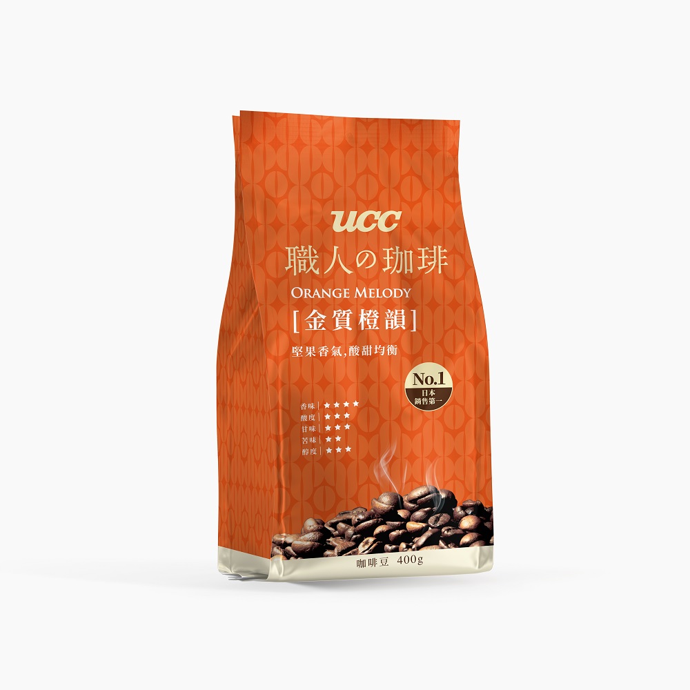 UCC 職人珈琲-金質橙韻咖啡豆400g