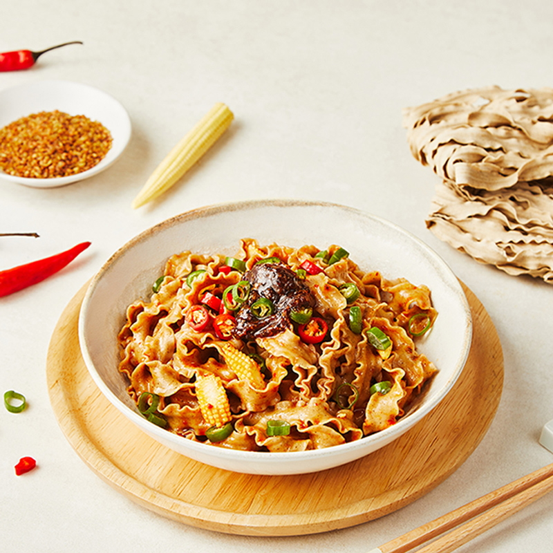 【千歲本舖】玉民黃金蕎麥 波浪麵 4包組, , large