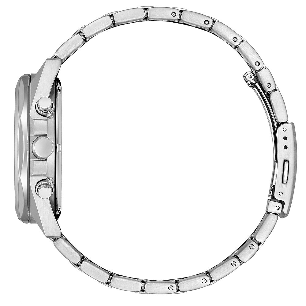 CITIZEN 星辰 光動能紳士計時手錶 CA4590-81L, , large