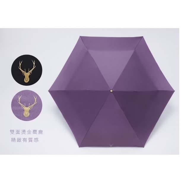 【周周生活】雨傘 現貨 折疊傘 遮陽傘  簡約麋鹿 大傘面 陽傘 摺疊傘 折疊雨傘 輕量雨傘 抗uv傘 晴雨傘 快速出貨, , large