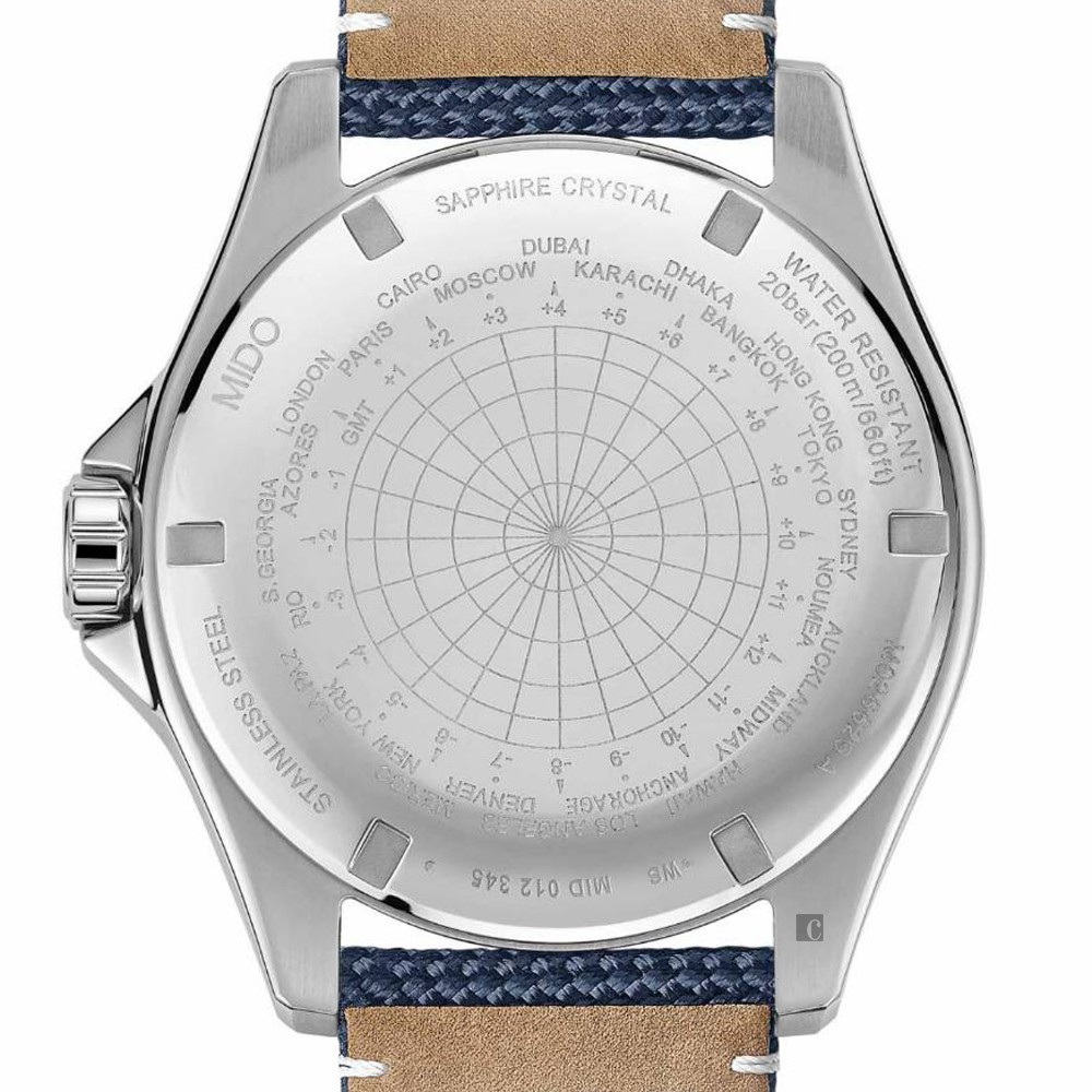 MIDO美度 Ocean Star 海洋之星 GMT 200米潛水機械錶-44mm  M0266291705100, , large